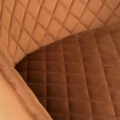 MOYCOR Fauteuils Fauteuil Rembourré Velours Orange -Chaise Soldes 2024 fauteuil rembourre velours orange 5