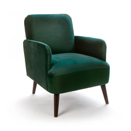 Fauteuil rétro velours vert forêt Drawer Fauteuils Fauteuil Rétro Velours Vert Forêt -Chaise Soldes 2024 fauteuil retro velours vert foret