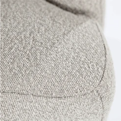 Meubles & Design Fauteuils Fauteuil Rond Avec Accoudoirs En Tissu Beige -Chaise Soldes 2024 fauteuil rond avec accoudoirs en tissu beige 5