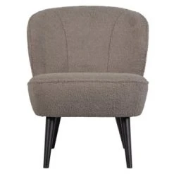 Woood Fauteuils Fauteuil Salon En Tissu Super Doux Boue