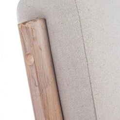 Mathi Design Fauteuils Fauteuil Scandinave Tissu Crème -Chaise Soldes 2024 fauteuil scandinave tissu creme 4