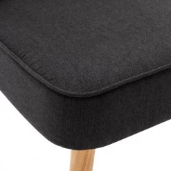 Moloo Fauteuils Fauteuil Scandinave Tissu Gris Pieds Bois -Chaise Soldes 2024 fauteuil scandinave tissu gris pieds bois 9