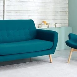 Maisons Du Monde Fauteuils Fauteuil Style Scandinave Bleu Pétrole -Chaise Soldes 2024 fauteuil style scandinave bleu petrole 1000 11 24 155578 16