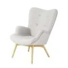 Maisons Du Monde Fauteuils Fauteuil Style Scandinave Gris Clair