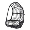 Maisons Du Monde Fauteuils Suspendus Fauteuil Suspendu Cannage En Rotin Noir