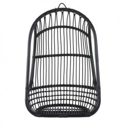 Maisons Du Monde Fauteuils Suspendus Fauteuil Suspendu Cannage En Rotin Noir -Chaise Soldes 2024 fauteuil suspendu cannage en rotin noir 1000 16 19 209898 4