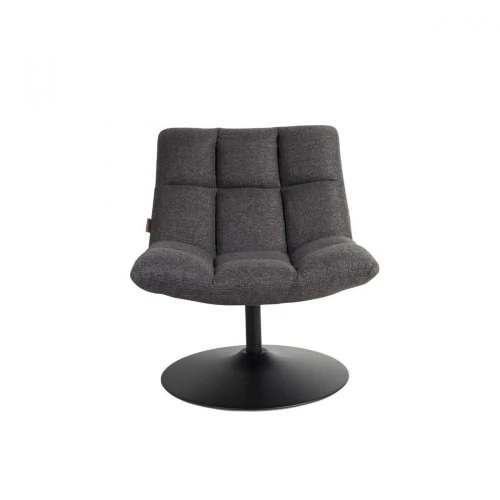 Fauteuil tissu pivotant lounge gris anthracite Dutchbone Fauteuils Fauteuil Tissu Pivotant Lounge Gris Anthracite -Chaise Soldes 2024 fauteuil tissu pivotant lounge gris anthracite 4