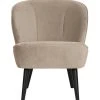 Woood Fauteuils Fauteuil Velours Beige