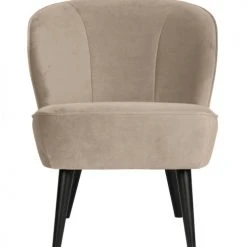 Woood Fauteuils Fauteuil Velours Beige