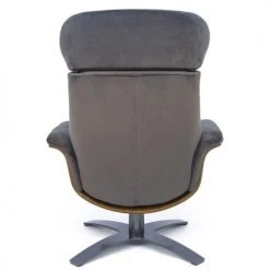 My New Design Fauteuils Fauteuil Velours Et Chêne Naturel - Velours Brun -Chaise Soldes 2024 fauteuil velours et chene naturel velours brun 2