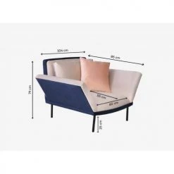 Artecosy Fauteuils Fauteuil Velours Et Métal Noir Beige -Chaise Soldes 2024 fauteuil velours et metal noir beige 5