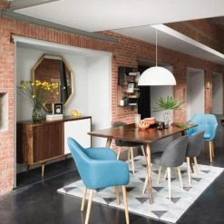 Maisons Du Monde Assises Fauteuil Vintage Bleu -Chaise Soldes 2024 fauteuil vintage bleu 1000 13 24 165746 11