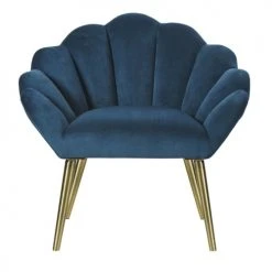 Maisons Du Monde Fauteuils Fauteuil Vintage Bleu Canard -Chaise Soldes 2024 fauteuil vintage bleu canard 1000 1 4 187579 2