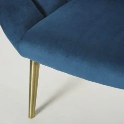 Maisons Du Monde Fauteuils Fauteuil Vintage Bleu Canard -Chaise Soldes 2024 fauteuil vintage bleu canard 1000 1 4 187579 5