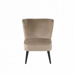 Maisons Du Monde Fauteuils Fauteuil Vintage En Velours Beige -Chaise Soldes 2024 fauteuil vintage en velours beige 1000 2 11 210054 2