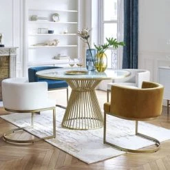 Maisons Du Monde Assises Fauteuil Vintage En Velours Bleu Canard 5 Maisons Du Monde Assises Fauteuil Vintage En Velours Bleu Canard -Chaise Soldes 2024 fauteuil vintage en velours bleu canard 1000 13 22 187761 9