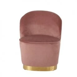 Maisons Du Monde Fauteuils Fauteuil Vintage En Velours Rose Poudré -Chaise Soldes 2024 fauteuil vintage en velours rose poudre 1000 13 11 196278 2