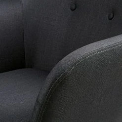 Maisons Du Monde Fauteuils Fauteuil Vintage Gris Anthracite -Chaise Soldes 2024 fauteuil vintage gris anthracite 1000 14 25 165747 3