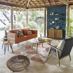 Maisons Du Monde Fauteuils Fauteuil Vintage Gris Anthracite -Chaise Soldes 2024 fauteuil vintage gris anthracite 1000 6 11 176024 3