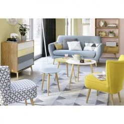 Maisons Du Monde Fauteuils Fauteuil Vintage Jaune -Chaise Soldes 2024 fauteuil vintage jaune 1000 14 39 174740 4