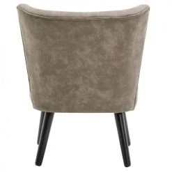 Moloo Fauteuils Fauteuil Vintage Marron Clair Pieds Bois Noir(x2) -Chaise Soldes 2024 fauteuil vintage marron clair pieds bois noir x2 2