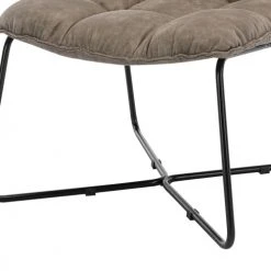 Moloo Fauteuils Fauteuil Vintage Marron Clair Pieds Métal Noir -Chaise Soldes 2024 fauteuil vintage marron clair pieds metal noir 5