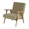 Maisons Du Monde Fauteuils Fauteuil Vintage Vert Kaki