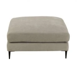 Meubles & Design Poufs Grand Pouf Carré En Tissu Gris -Chaise Soldes 2024 grand pouf carre en tissu gris 2