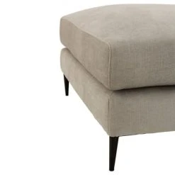 Meubles & Design Poufs Grand Pouf Carré En Tissu Gris -Chaise Soldes 2024 grand pouf carre en tissu gris 3