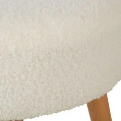 Maisons Du Monde Poufs Pouf à Bouclettes Blanches -Chaise Soldes 2024 pouf a bouclettes blanches 1000 1 39 226441 3