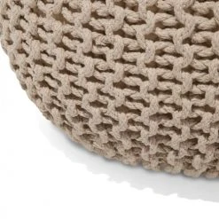 Beliani Poufs Pouf Beige 40 X 25 Cm 3 Beliani Poufs Pouf Beige 40 X 25 Cm -Chaise Soldes 2024 pouf beige 40 x 25 cm 3
