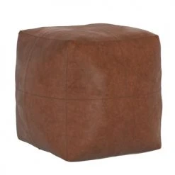 Rendez Vous Déco Poufs Pouf Carré En Cuir Camel 5 Rendez Vous Déco Poufs Pouf Carré En Cuir Camel -Chaise Soldes 2024 pouf carre en cuir camel 5