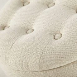 Maisons Du Monde Poufs Pouf Coffre Capitonné Crème -Chaise Soldes 2024 pouf coffre capitonne creme 1000 6 20 211826 6