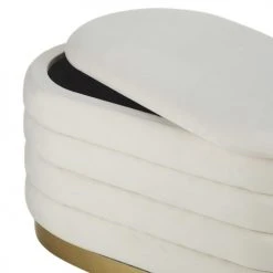 Maisons Du Monde Poufs Pouf Coffre De Rangement Blanc Et Doré -Chaise Soldes 2024 pouf coffre de rangement blanc et dore 1000 6 23 226548 3