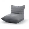 Sitting Point Poufs Pouf Confort Rembourré Aspect Matelassé Gris Souris 90x80x75