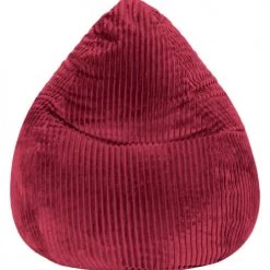 Sitting Point Poufs Pouf Design D'intérieur En Velours Bordeaux