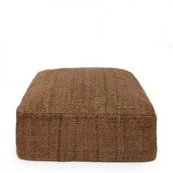 Bazar Bizar Poufs Pouf En Coton Brun