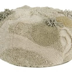 Lorena Canals Poufs Pouf En Coton Marron Ø30x50