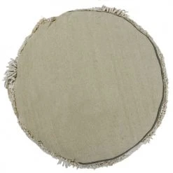 Lorena Canals Poufs Pouf En Coton Marron Ø30x50 -Chaise Soldes 2024 pouf en coton marron oe30x50 4