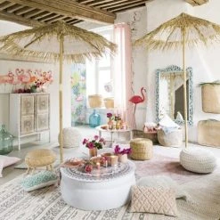 Maisons Du Monde Poufs Pouf En Jonc De Mer Tressé -Chaise Soldes 2024 pouf en jonc de mer tresse 1000 1 16 139129 11