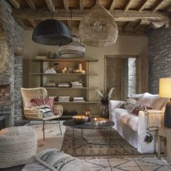 Maisons Du Monde Poufs Pouf En Jute Et Coton Beige Et Blanc à Motifs Graphique -Chaise Soldes 2024 pouf en jute et coton beige et blanc a motifs graphique 1000 1 19 215187 4