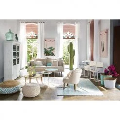 Maisons Du Monde Poufs Pouf En Jute Et Coton Motifs Graphiques -Chaise Soldes 2024 pouf en jute et coton motifs graphiques 1000 12 39 177815 5