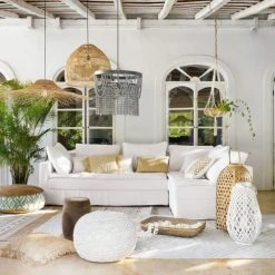 Maisons Du Monde Poufs Pouf En Jute Et Coton Motifs Graphiques -Chaise Soldes 2024 pouf en jute et coton motifs graphiques 1000 12 39 177815 6