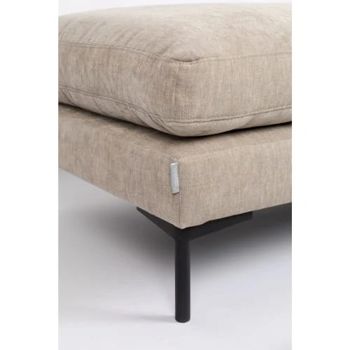 Pouf en tissu beige Zuiver Poufs Pouf En Tissu Beige -Chaise Soldes 2024 pouf en tissu beige 3