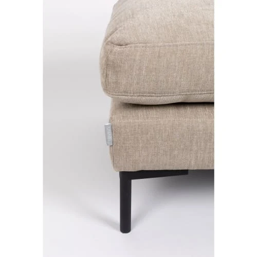 Pouf en tissu beige Zuiver Poufs Pouf En Tissu Beige -Chaise Soldes 2024 pouf en tissu beige 4