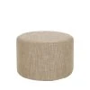 Pomax Poufs Pouf En Tissu D55cm Beige