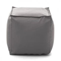 Talamo Italia Poufs Pouf En Tissu Gris
