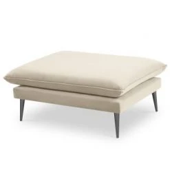 Micadoni Home Poufs Pouf En Velours Beige -Chaise Soldes 2024 pouf en velours beige 8