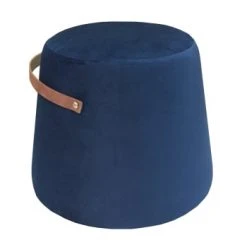 Nordlys Poufs Pouf En Velours Vert Avec Corde -Chaise Soldes 2024 pouf en velours bleu avec corde