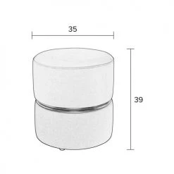 Drawer Poufs Pouf En Velours Bleu Canard Et Vert Forêt -Chaise Soldes 2024 pouf en velours bleu canard et vert foret 3